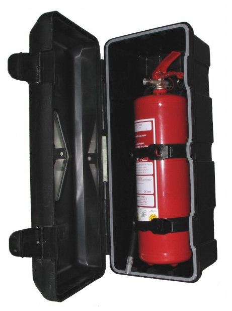 Box for powder fire extinguisher 6 kg - 