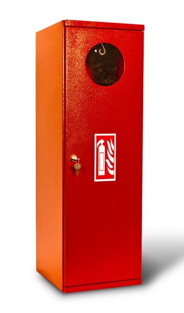 Box for snow fire extinguisher - 