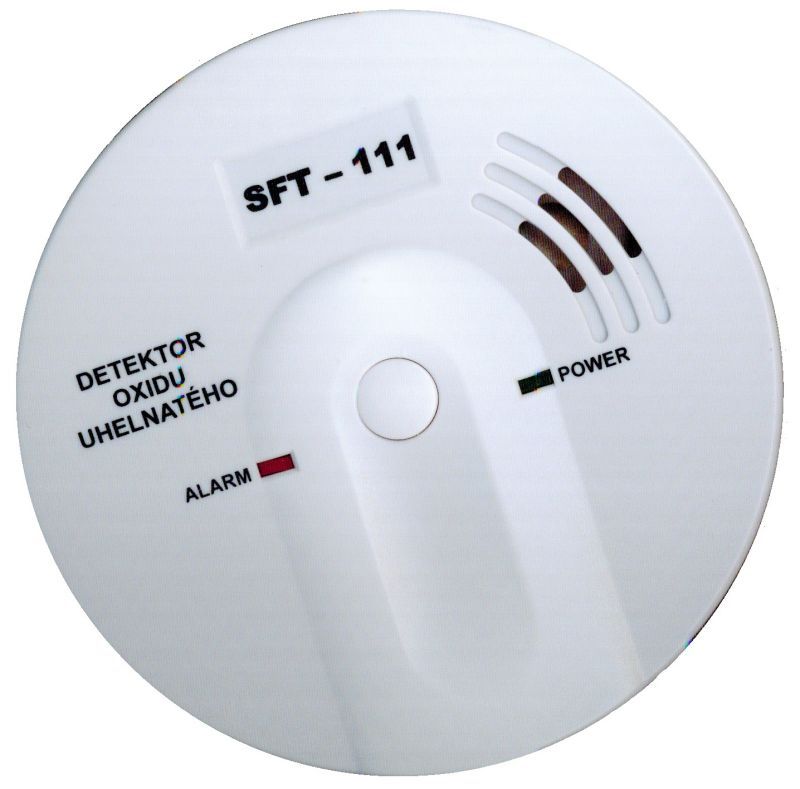 Detektor CO (hlásic oxidu uhelnatého) SFT – 111