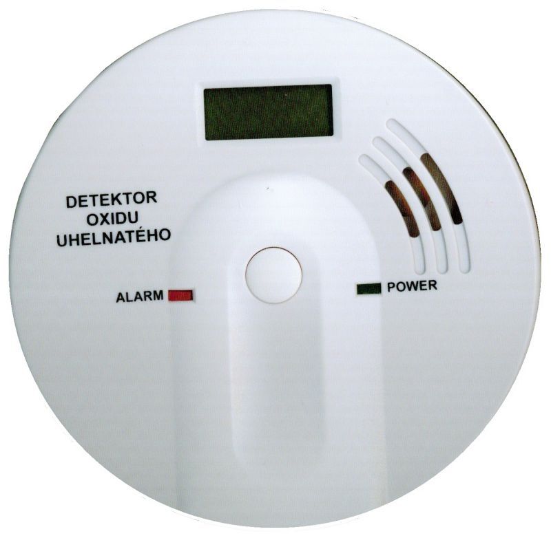 Detektor CO (hlásic oxidu uhelnatého) SFT – 111-LCD