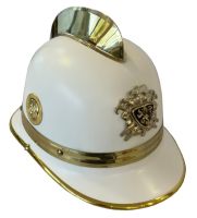 Historical firefighter helmet