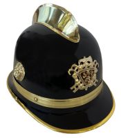 Historical firefighter helmet