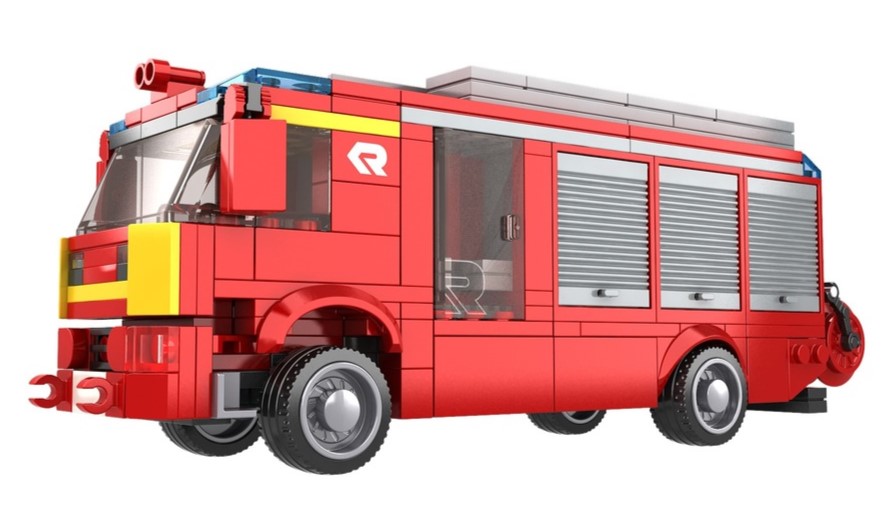 Stavebnice - hasicské auto Rosenbauer