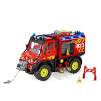 Unimog Rosenbauer - hasičské záchranné auto